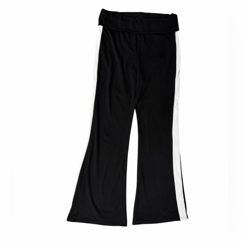 art class Black Joggers with White Side Stripes - Size L (10/12)